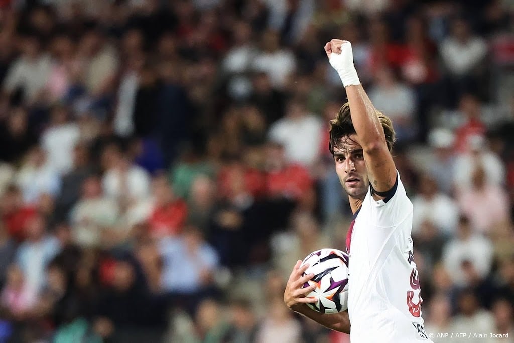 PSG verliest ondanks twee treffers van Torres punten in Rennes