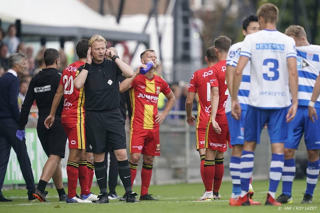 KNVB bezorgd over toename ongeregeldheden in betaald voetbal