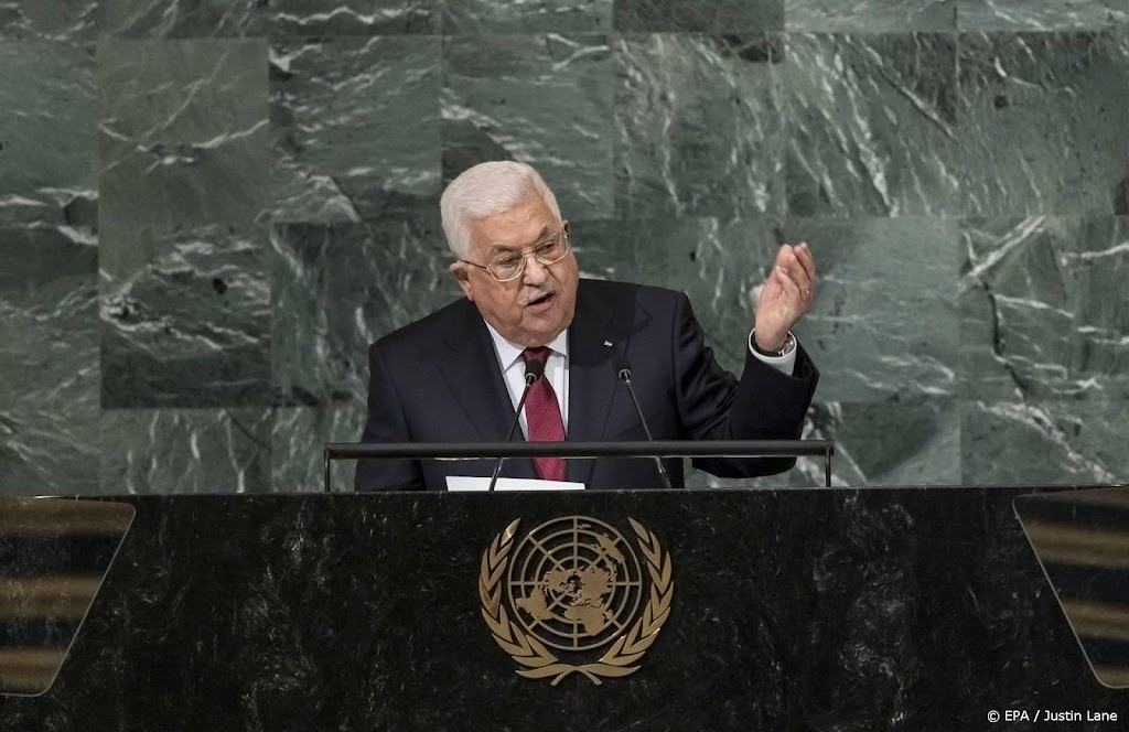 Palestijnse president Abbas noemt Israël 'apartheidsregime'