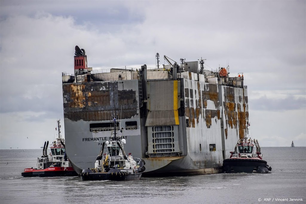 Fremantle Highway komt aan in haven van Rotterdam 