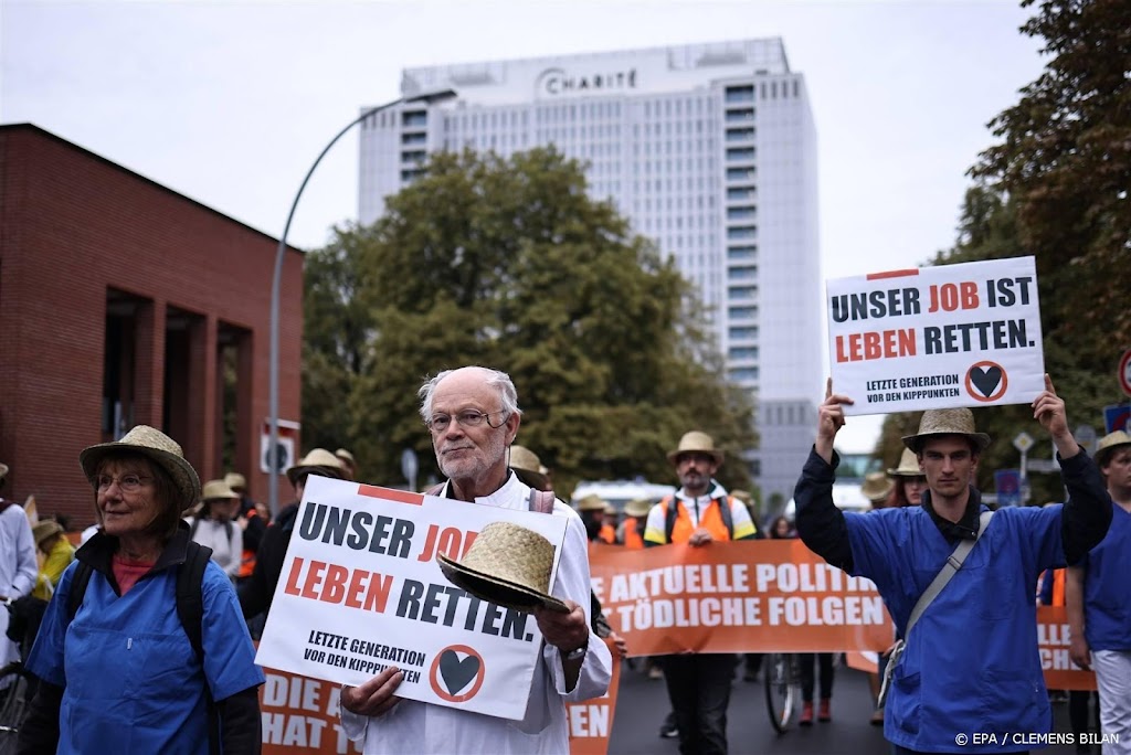 Berlijn roept klimaatdemonstranten op marathon niet te verstoren