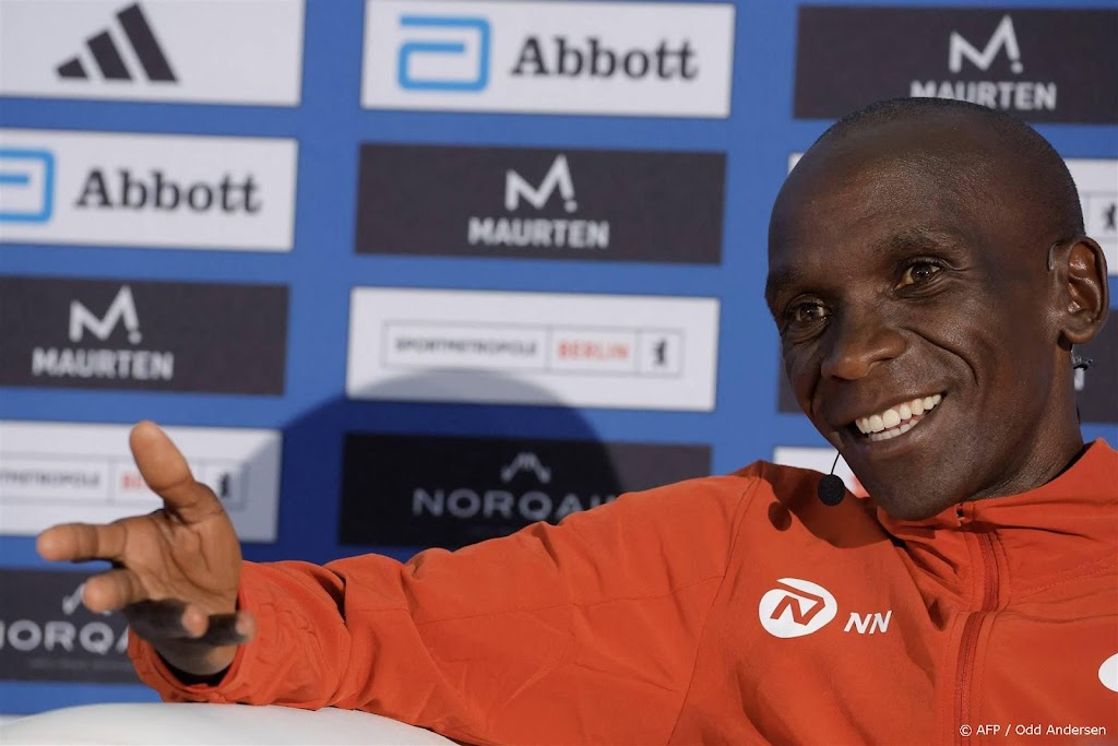 Marathonloper Kipchoge kijkt niet verder dan Spelen van Parijs