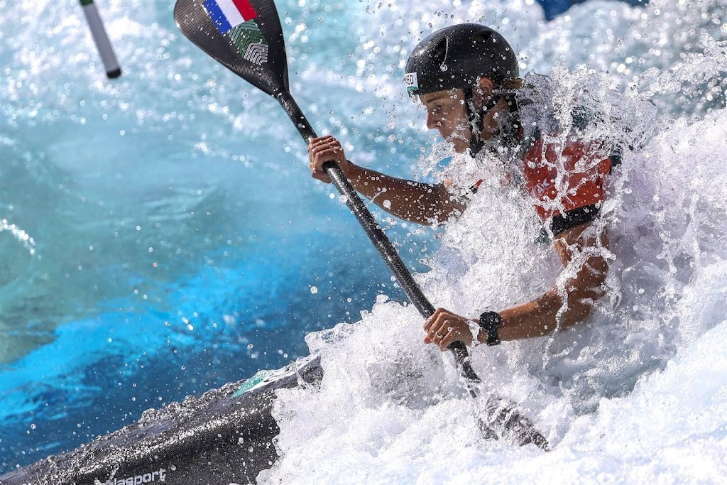 Kanovaarster Wegman net naast podium op WK