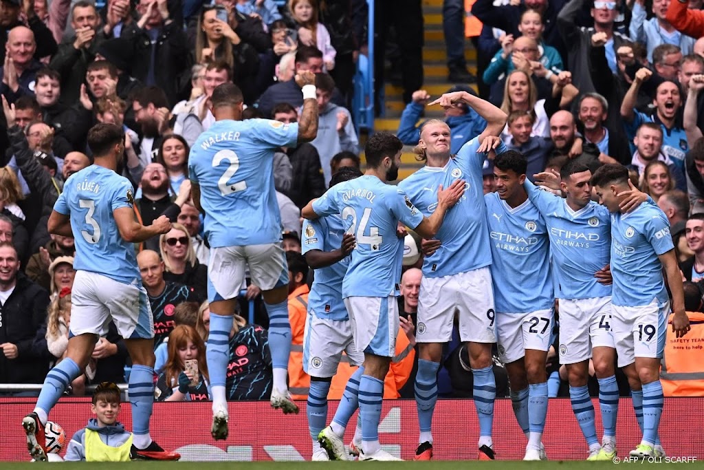 Manchester City blijft zonder puntenverlies in Premier League 