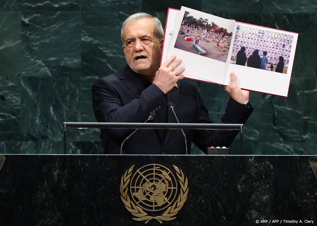 President Iran noemt land in VN-speech slachtoffer van terreur VS