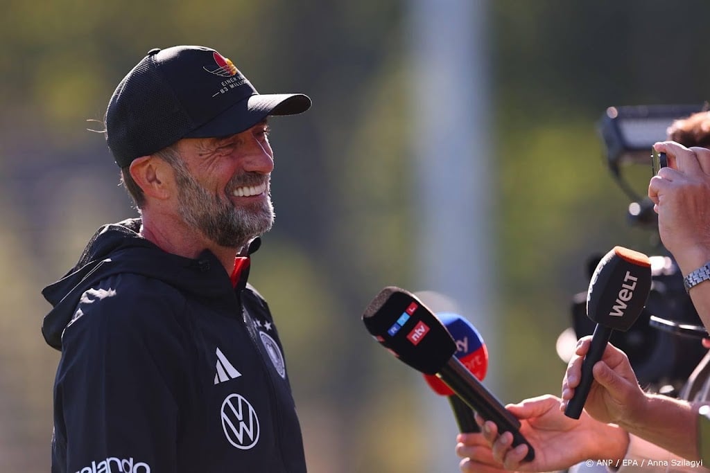 Klopp: Nederland ideale tegenstander voor debuut bij Duitsland