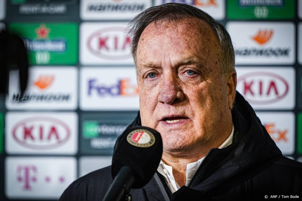 Coach Advocaat in Zagreb tevreden over Feyenoord