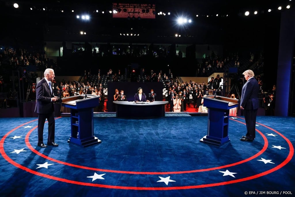 VS: laatste verkiezingsdebat tussen Trump en Biden begonnen