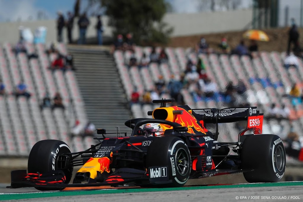 Derde tijd Verstappen in eerste verkenning Portimão