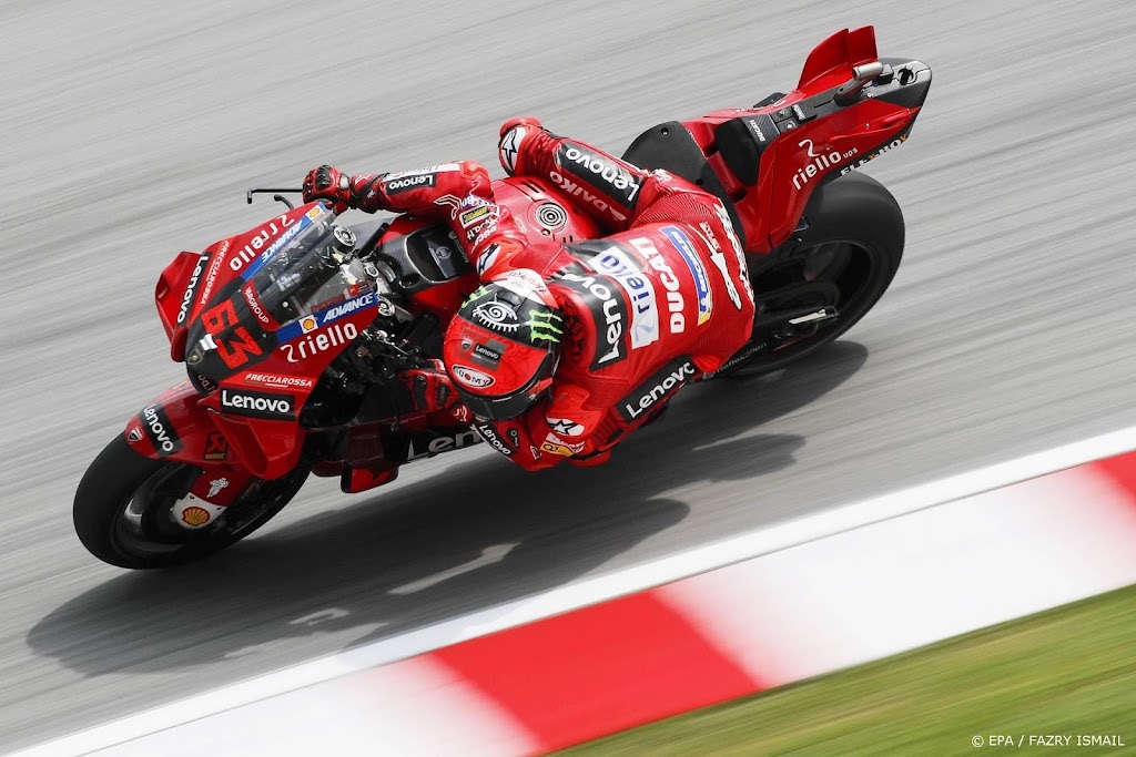 Bagnaia nadert wereldtitel in MotoGP