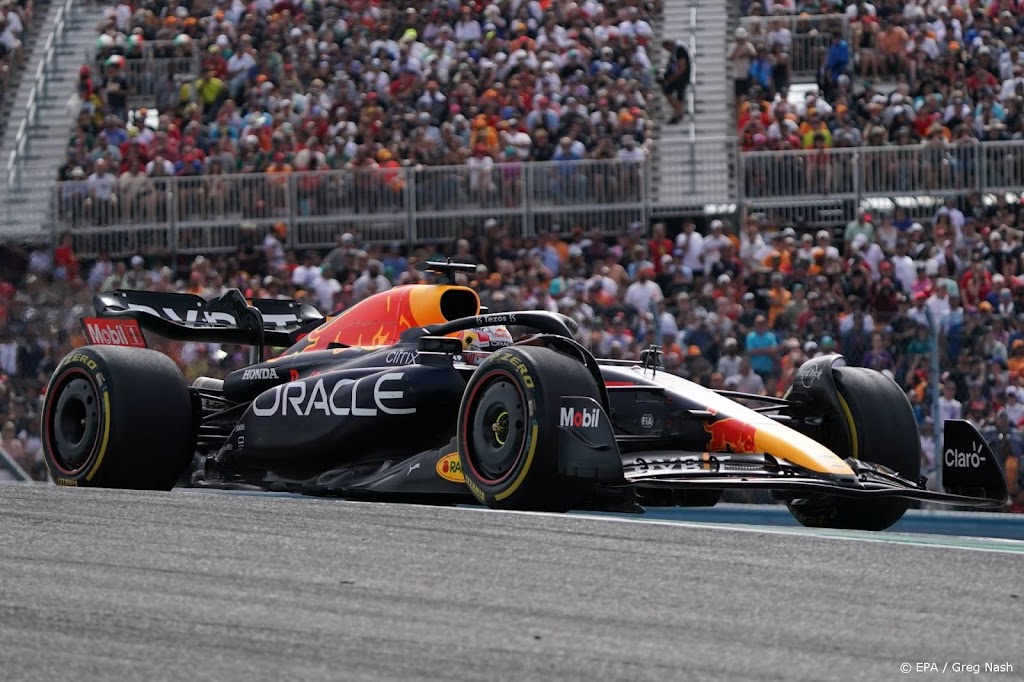 Verstappen boekt in Austin recordzege en bezorgt Red Bull titel