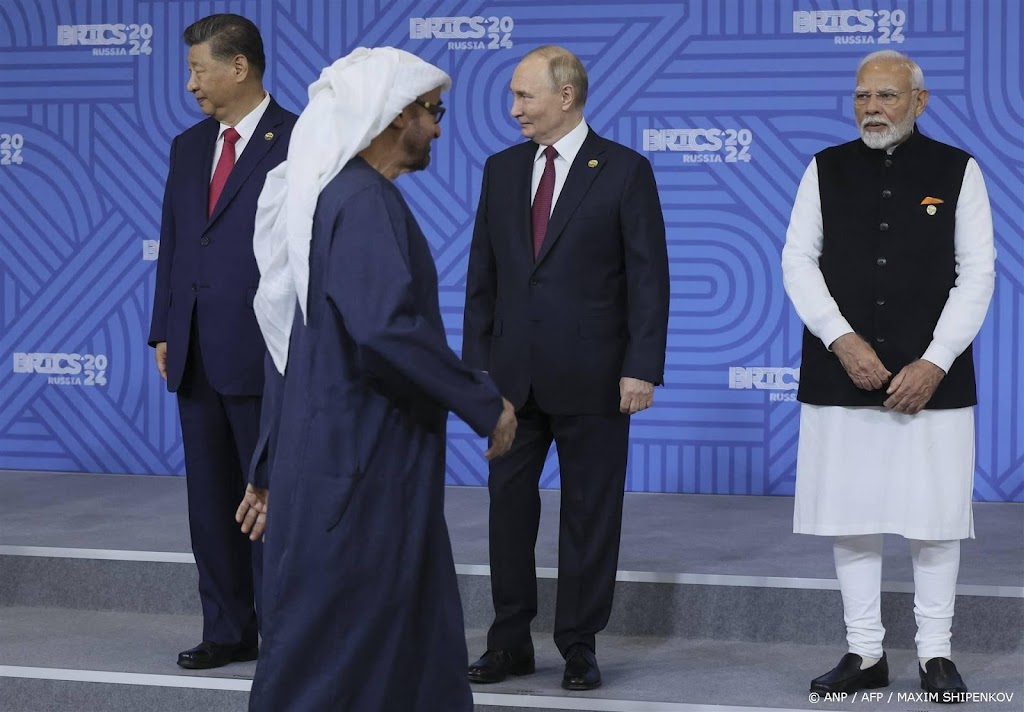 Top BRICS roept op tot meer invloed niet-westerse landen