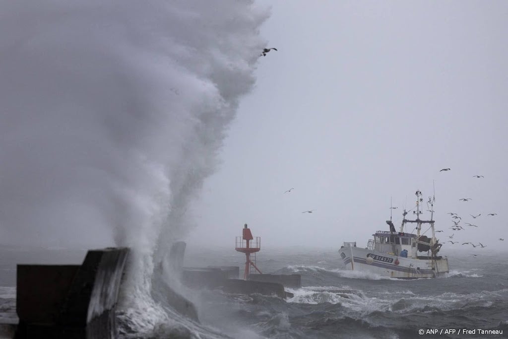 Europese waarschuwingen voor harde wind door storm Benjamin