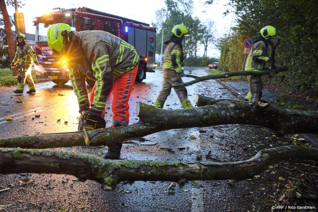 Veiligheidsregio Noord-Holland Noord had drukke avond door storm