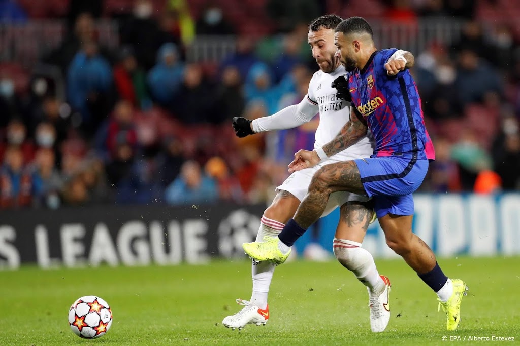 Barcelona kan thuis niet winnen van Benfica