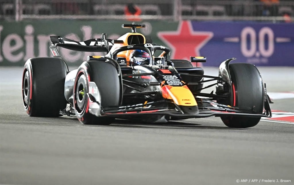 Verstappen eindigt vijfde op laatste training Las Vegas