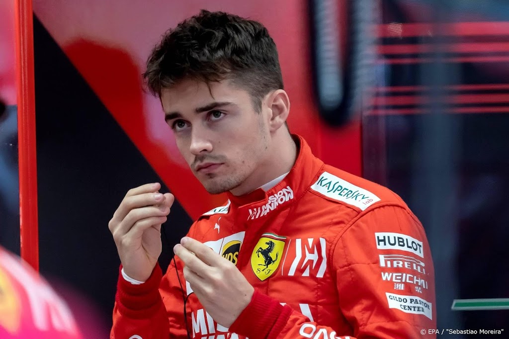 Formule 1-coureur Leclerc langer bij Ferrari