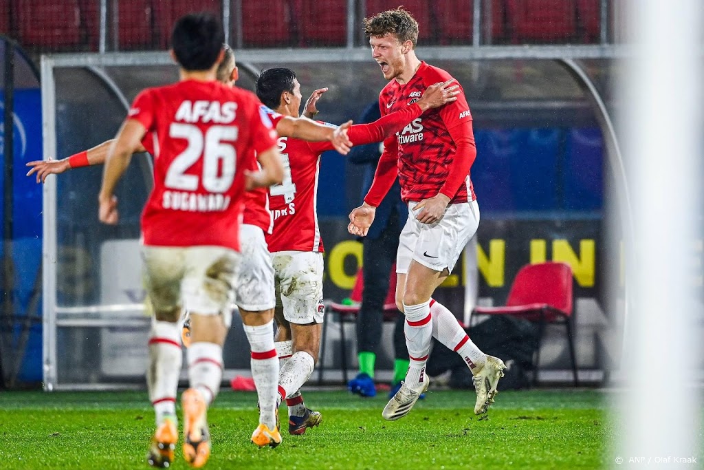 AZ klopt Vitesse en krijgt derde plaats in Eredivisie in zicht