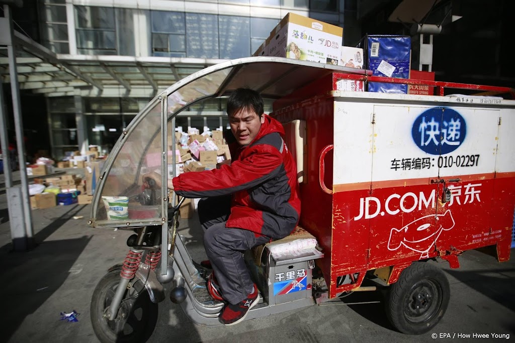 Chinese webwinkel JD.com onderuit op beurs in Hongkong