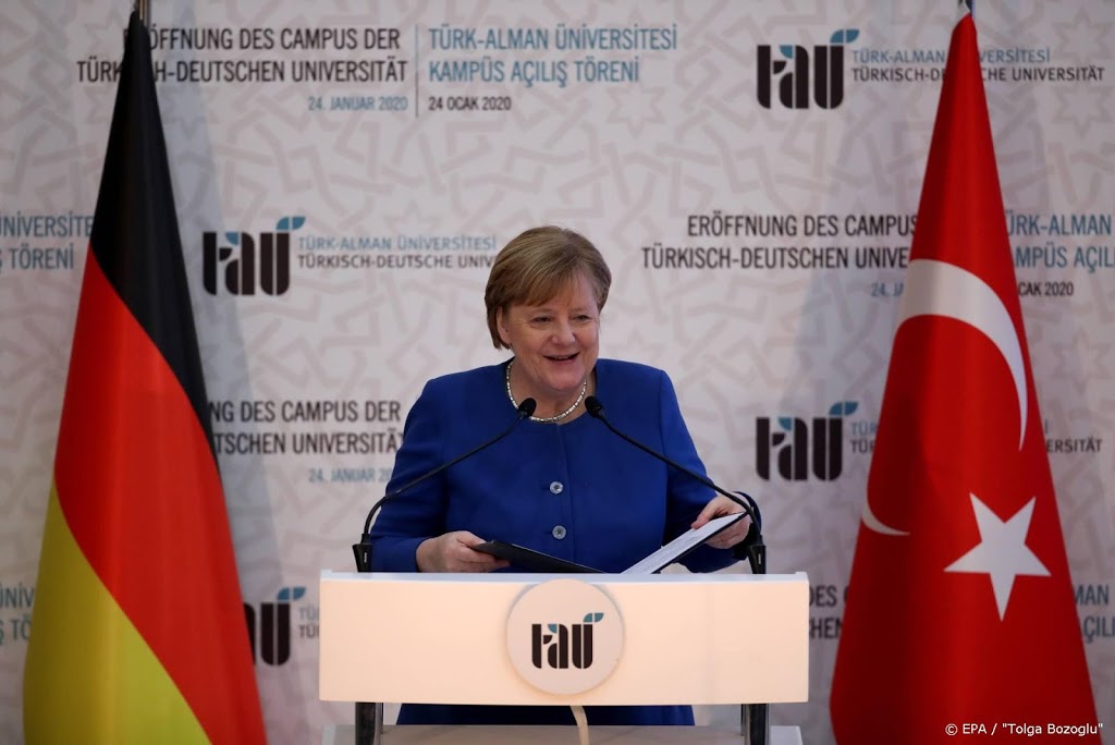 Bondskanselier Merkel bezoekt Turkse president Erdogan