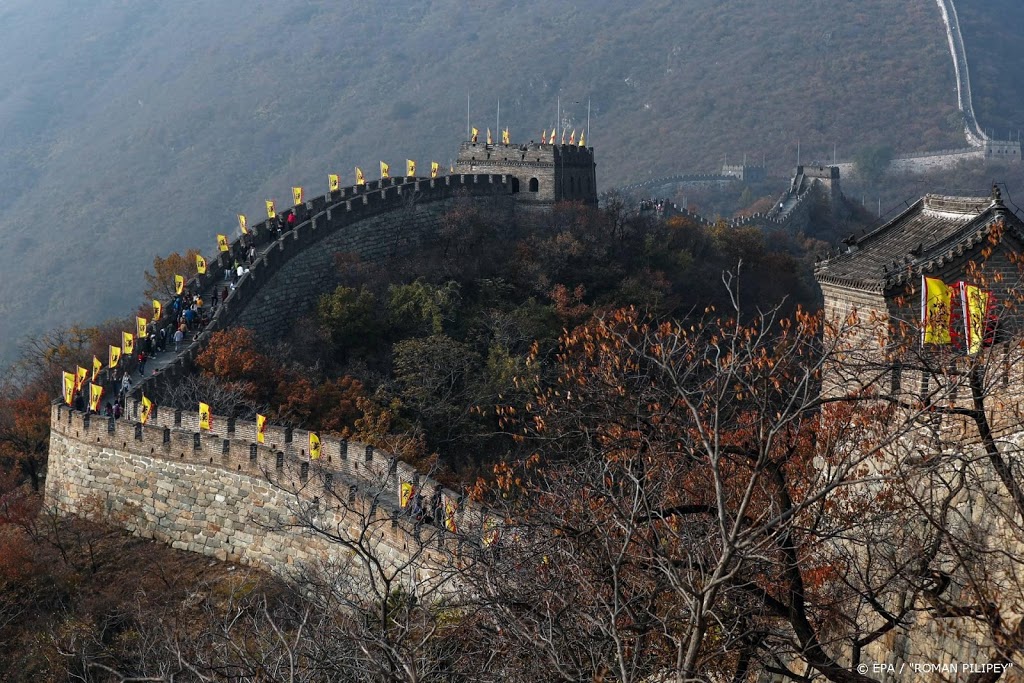 Deel Chinese Muur dicht voor bezoekers om coronavirus