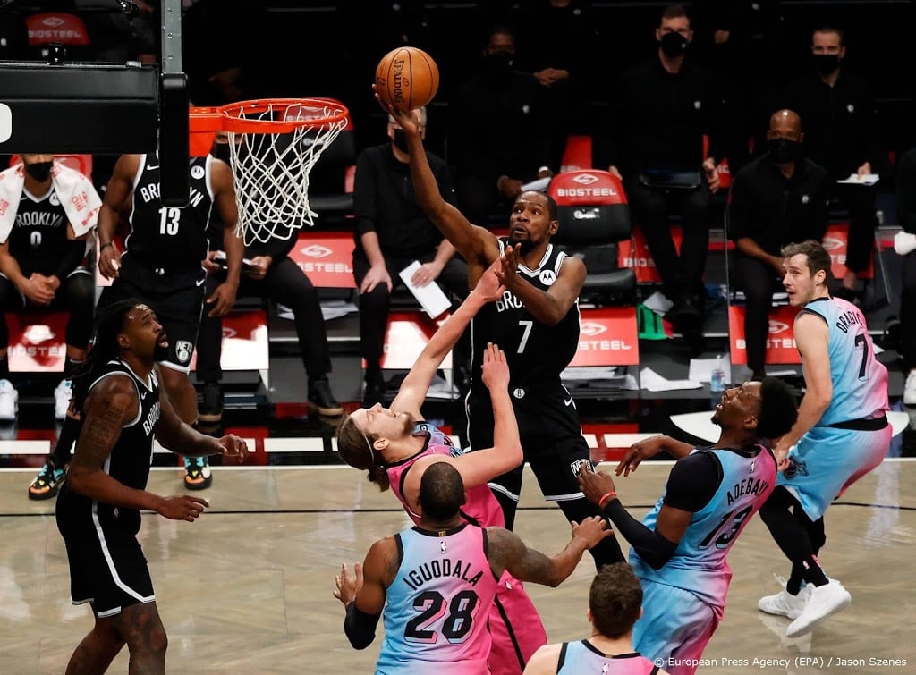Supertrio weer op schot voor Brooklyn Nets in NBA