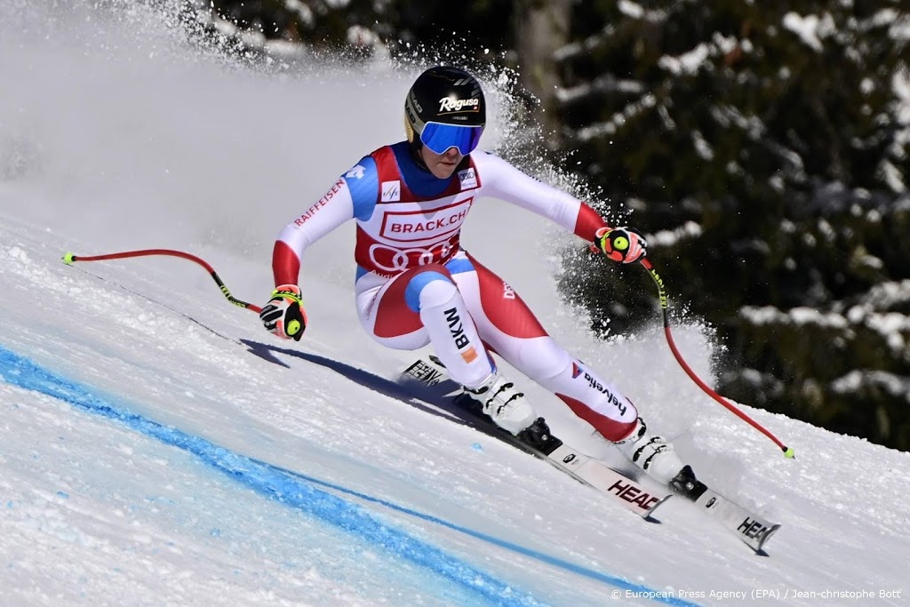Skiester Gut snelste op super-G in Crans-Montana