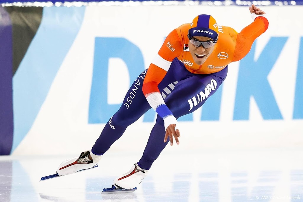 Zilver voor schaatser N'tab, brons voor Velema op 500 meter