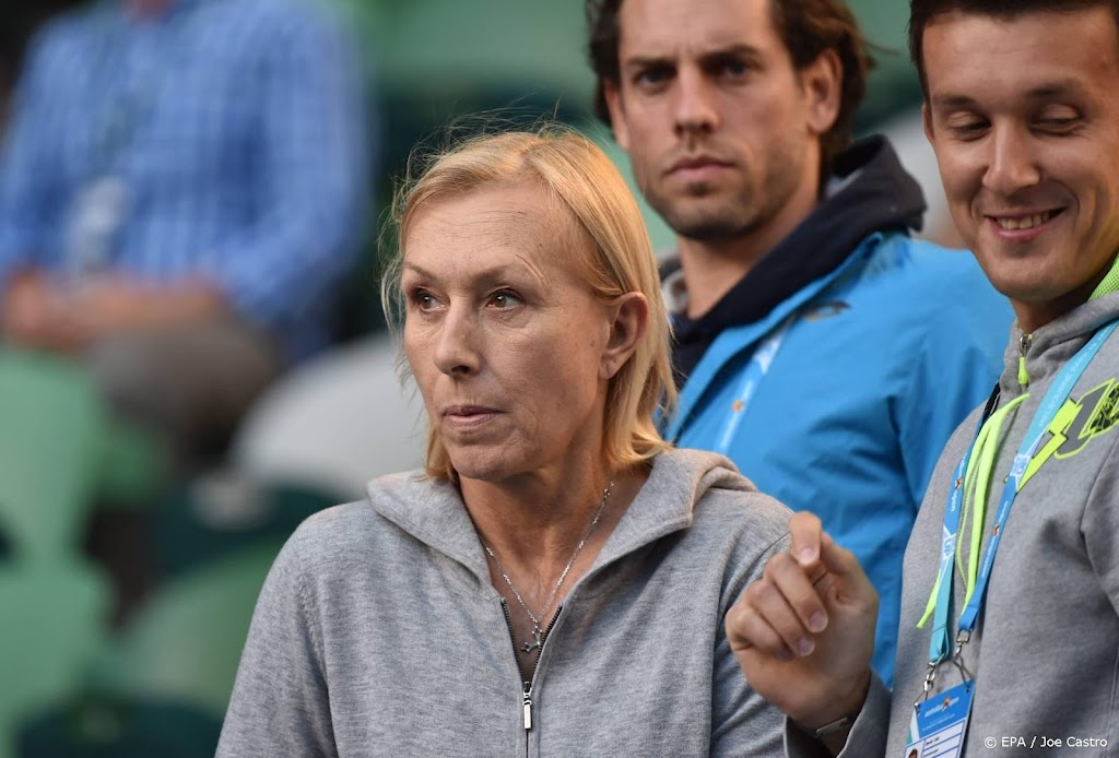 Navratilova vindt Australian Open laf in zaak Chinese tennisster