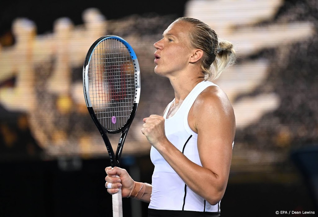 Tennisster Kanepi schakelt als tweede geplaatste Sabalenka uit