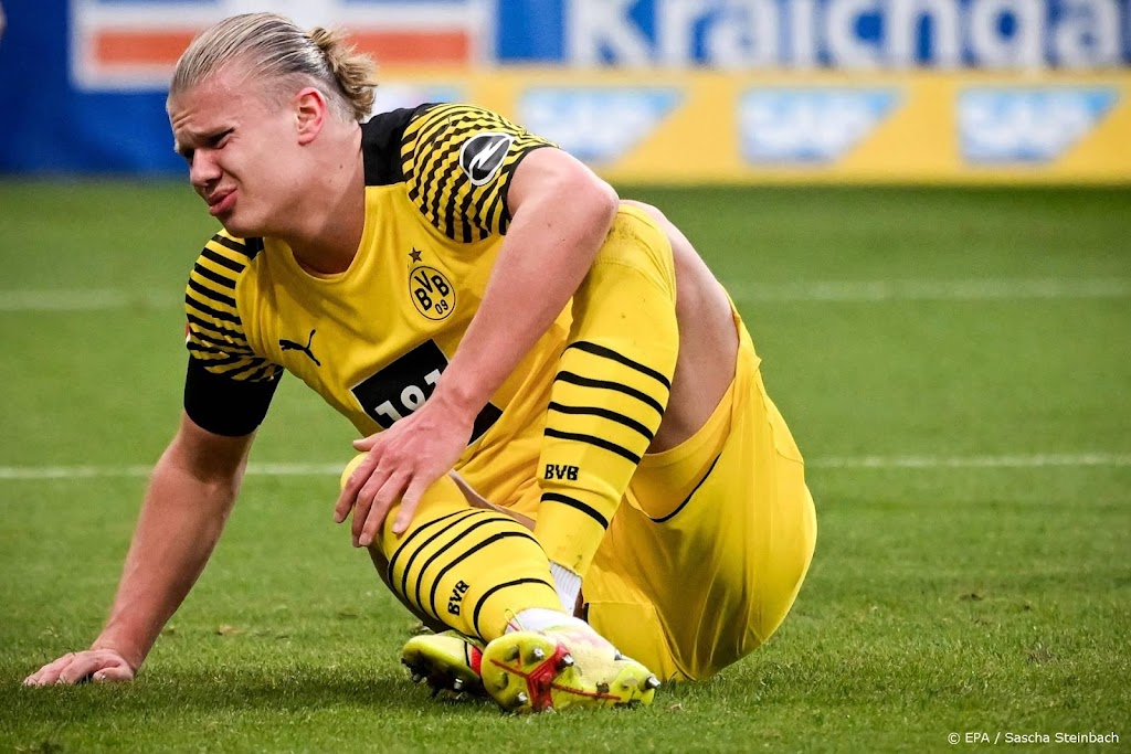 Dortmund heeft nog geen duidelijkheid over blessure Haaland