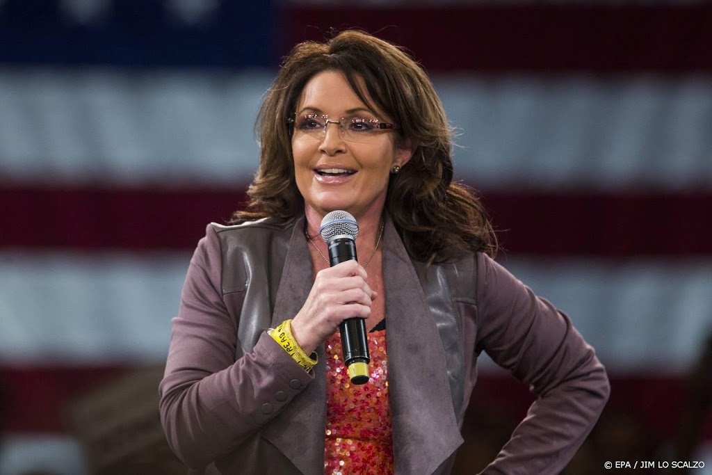 Sarah Palin test positief: rechtszaak tegen krant uitgesteld