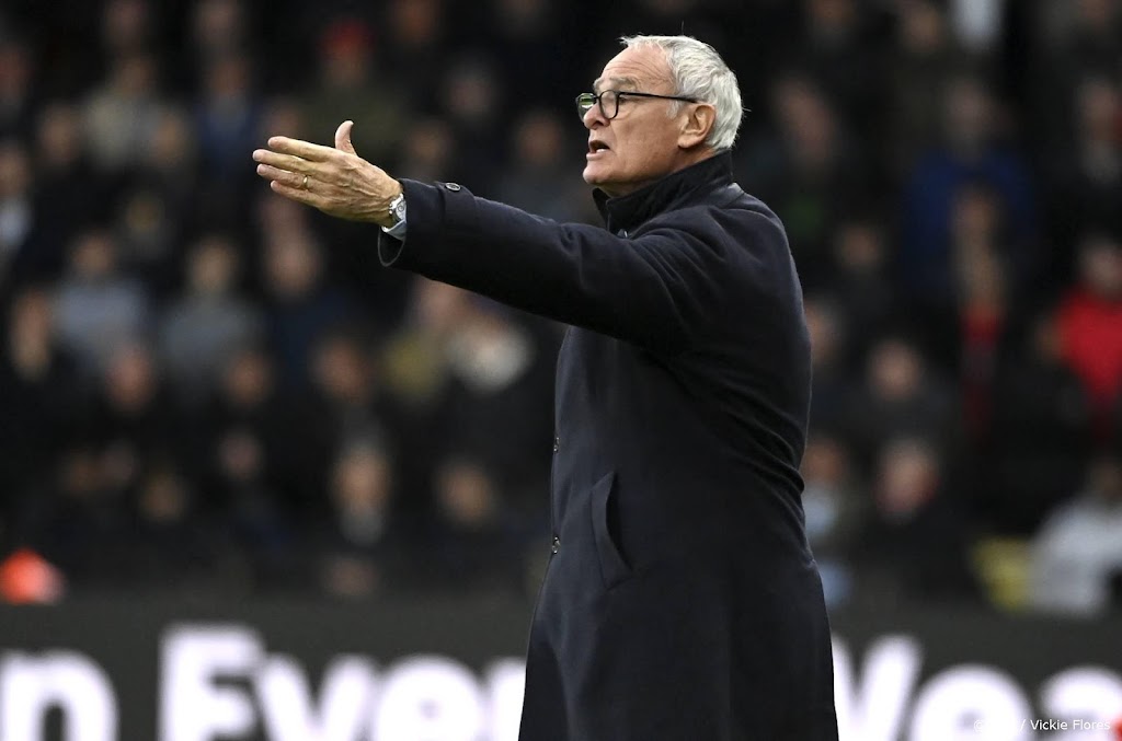 Voetbalclub Watford stuurt trainer Ranieri weg