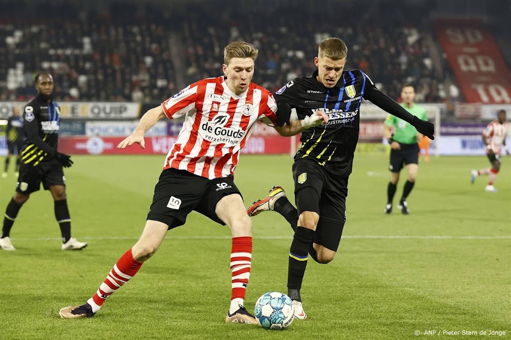 Sparta Rotterdam wint op eigen veld niet van RKC