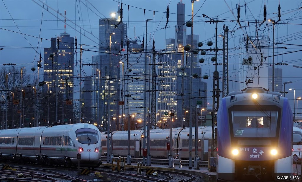 Duitse industrie verwacht problemen door grote treinstaking