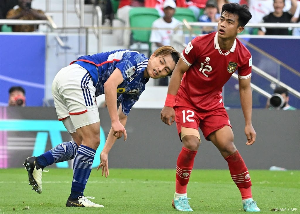 Japan dankzij Feyenoorder Ueda naar achtste finales Azië Cup