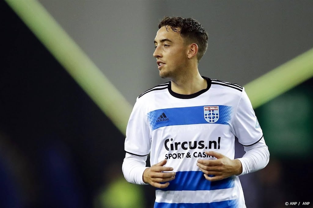 PEC Zwolle voorlopig zonder middenvelder Buurmeester