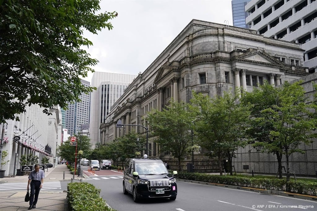Bank of Japan verhoogt rente tot hoogste niveau sinds 2008