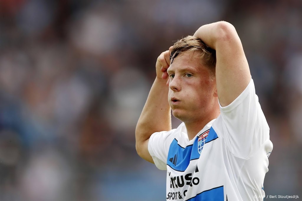PEC Zwolle legt zich neer bij onterecht afgekeurde treffer