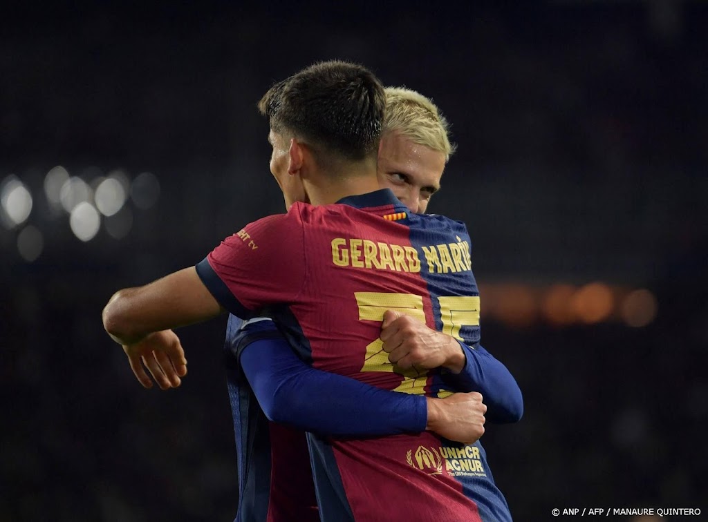 Barcelona verlengt contract verdediger Martín tot zomer 2028