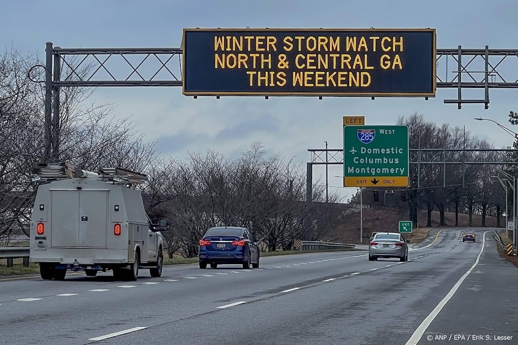 Winterstorm teistert delen VS met 235 miljoen inwoners