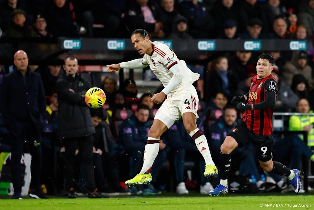 Liverpool verliest bij Bournemouth door doelpunt in slotseconden