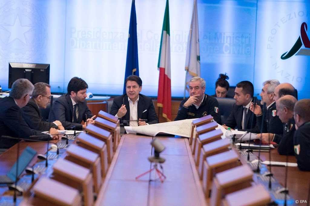 Regering Italië wil coronagebied ondersteunen