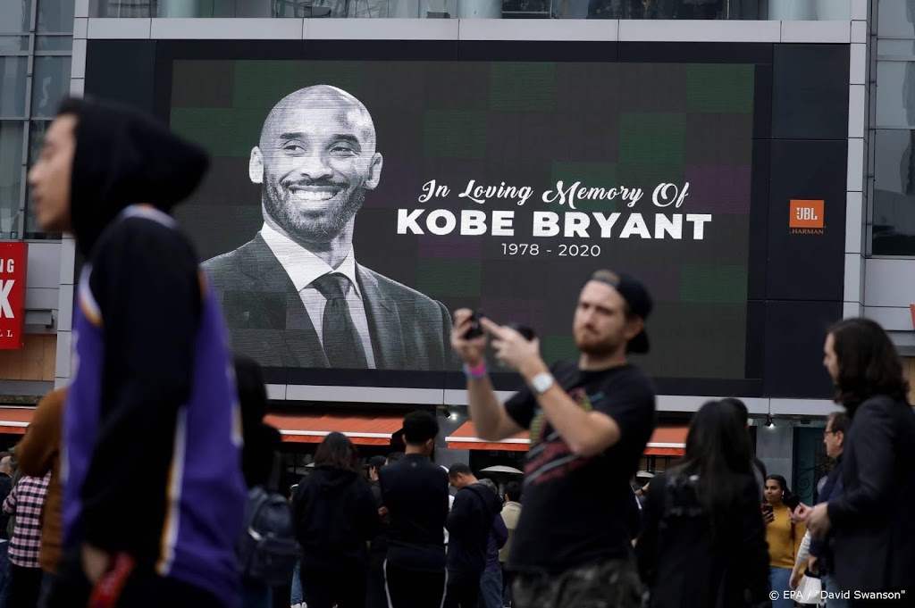 Weduwe Kobe Bryant spant zaak aan tegen helikopterbedrijf