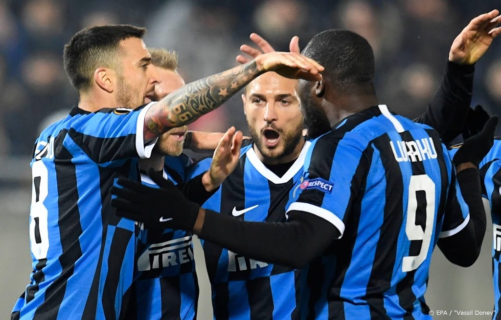 Internazionale in Europa League zonder publiek wegens coronavirus