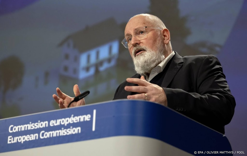 Timmermans: EU moet zich nú wapenen tegen hittegolf en hoogwater