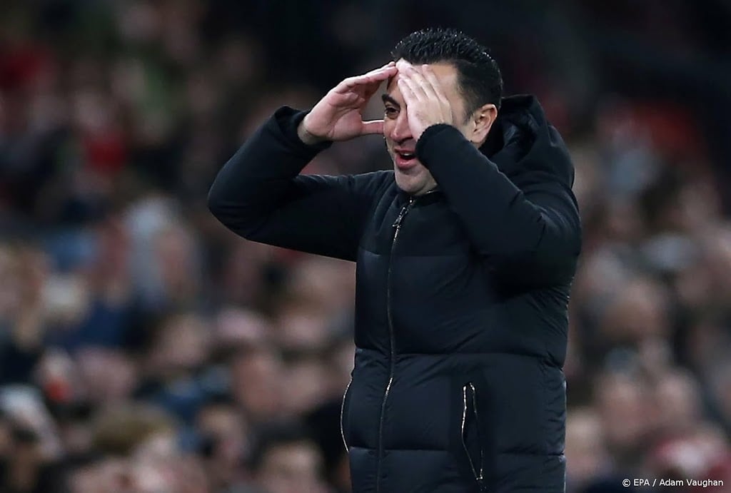 Xavi baalt van uitschakeling Barcelona en wil 'leren van fouten'