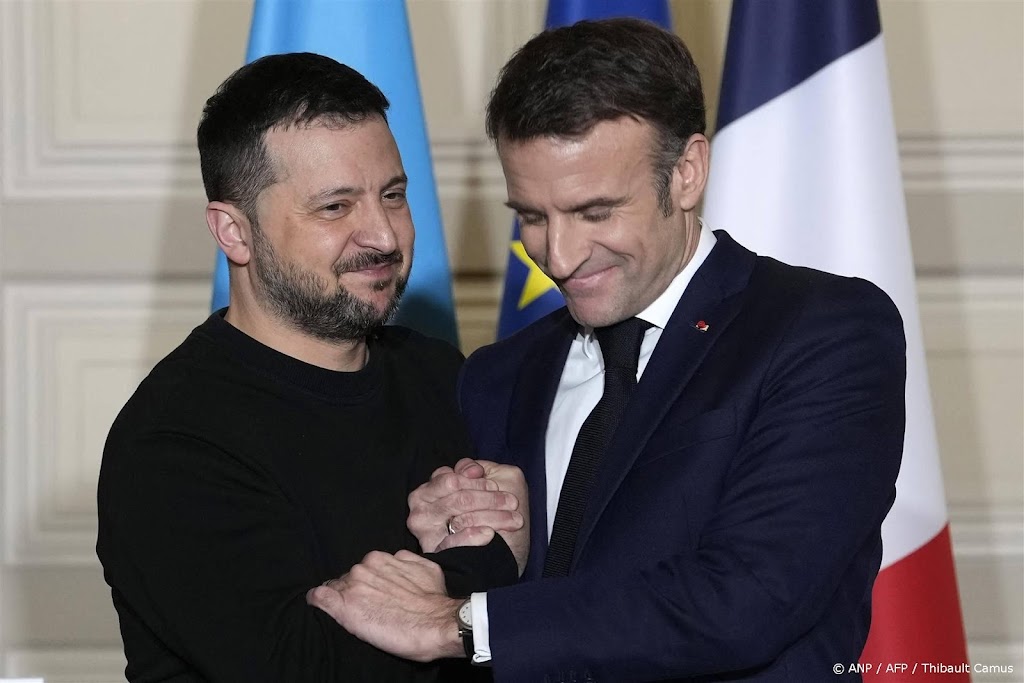 Macron: Franse steun voor Oekraïne zal niet wankelen