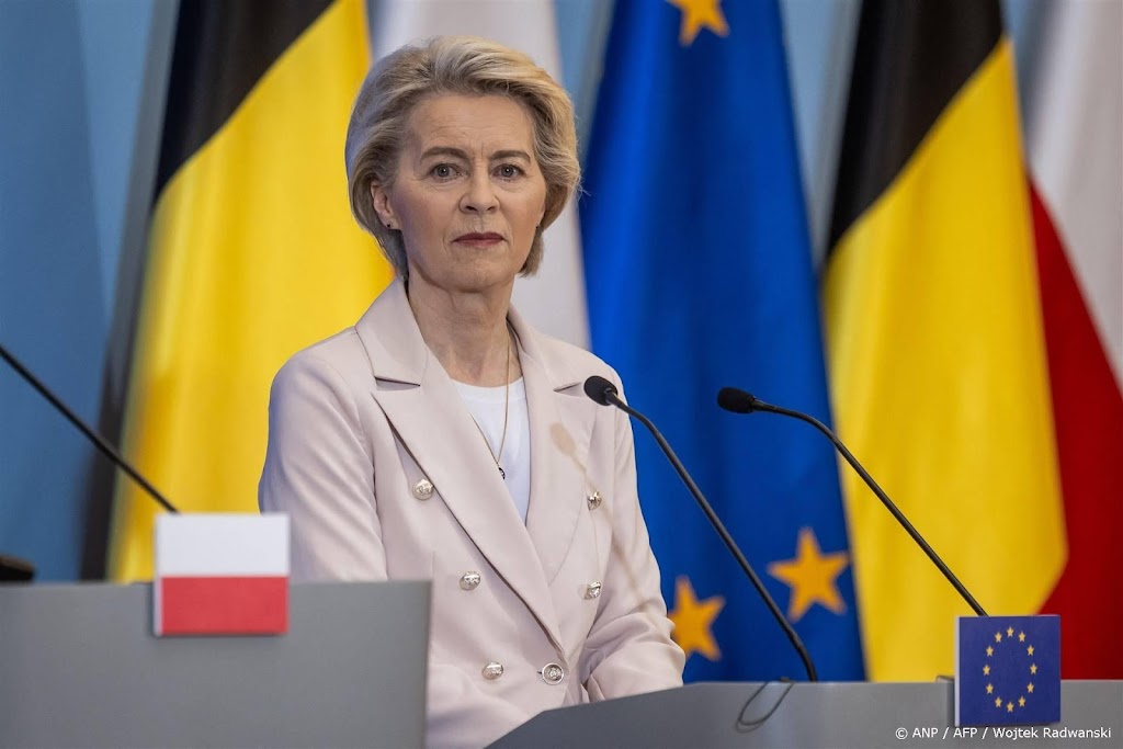 Von der Leyen en andere westerse leiders aangekomen in Kyiv