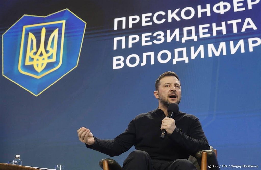 Zelensky staat stil bij drie jaar oorlog in Oekraïne 